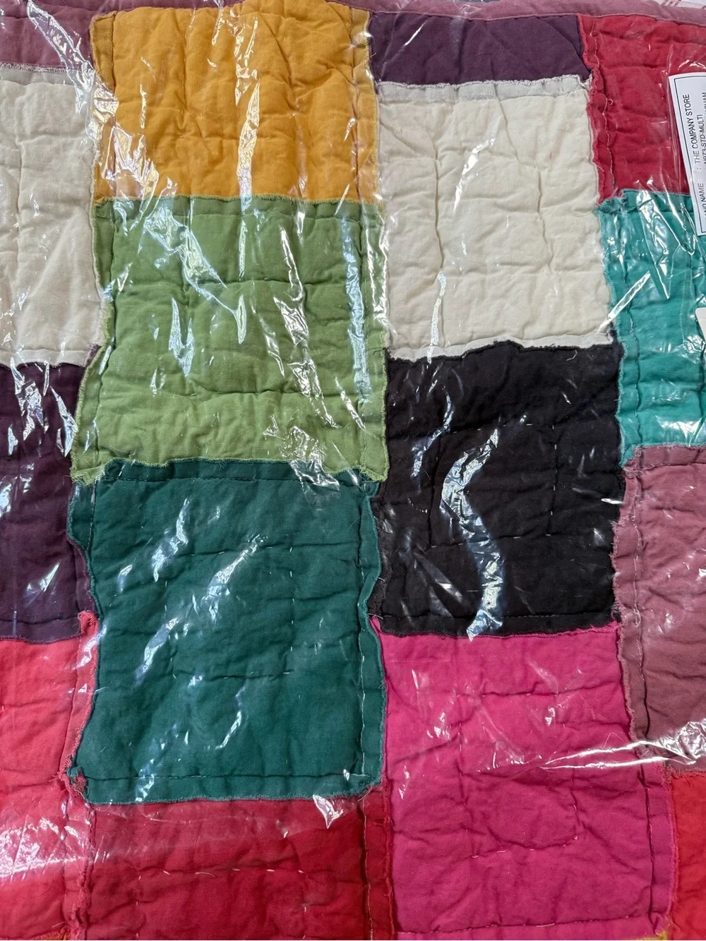The Company Store colorful patchwork